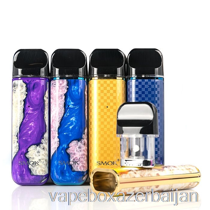 Vape Azerbaijan SMOK NOVO 2 25W Pod System Red Carbon Fiber